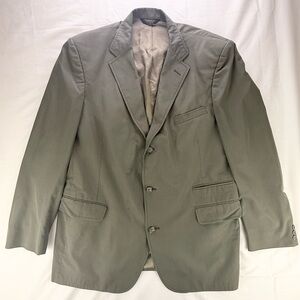 Vintage ORVIS Sport Coat Green Casual Blazer Men's Size 46L Traveler Safari
